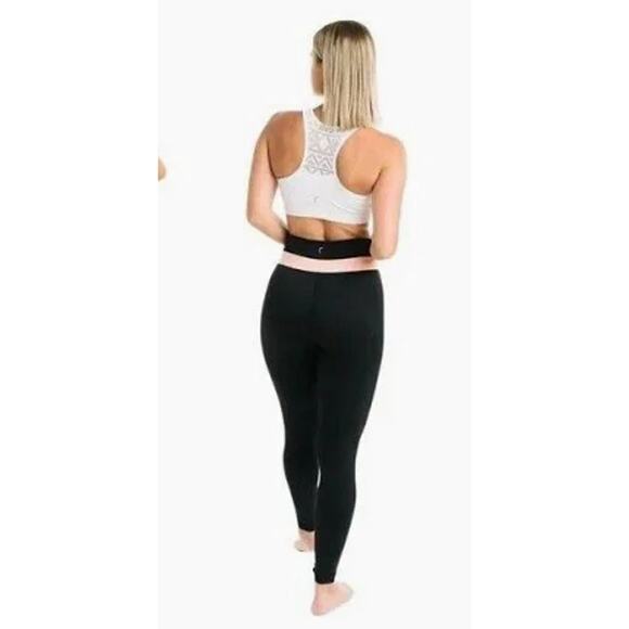 NEW ZYIA Peach Band Light n Tight Hi Rise Legging 28" Size 4 - Picture 2 of 6
